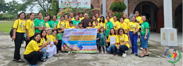 Ziarah Lingkungan Santo Mikhael Gereja Paroki